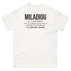 T-shirt Cantal blanc - Miladiou : Un Truc de Cantalous