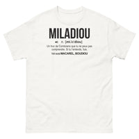 Thumbnail for T-shirt Corrèze blanc - Miladiou, souvenir foufou