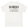 T-shirt Jura blanc - Humour et fierté du dialecte local
