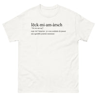 Thumbnail for T-shirt Alsace blanc - Leck mi am Arsch