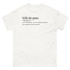 T-shirt Béarn blanc - Hilh de Puto, clin d'œil régional
