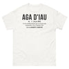 T-shirt Berry blanc - A ga d'iau n’a gadiô humoristique
