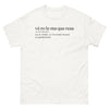 T-shirt Vendée blanc - Un message chaleureux et accueillant