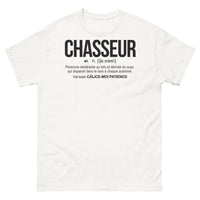 Thumbnail for T-shirt Chasseur blanc - Personne intolérante au tofu
