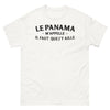 T-shirt Panama blanc - Le Panama m'appelle et là il faut que j'y aille
