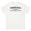 T-shirt Honduras blanc - Ici m'appelle et là, il faut que j'y aille