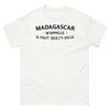 T-shirt Madagascar blanc - Ici m’appelle, il faut que j’y aille
