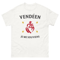 Thumbnail for T-shirt Vendée blanc - Je me souviens de Vendée