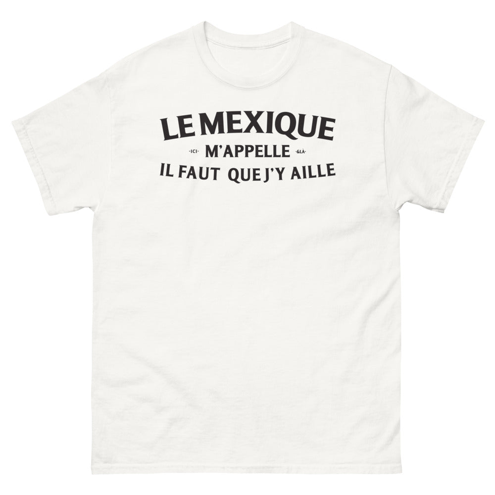 T-shirt Mexique blanc - Partez à l'Aventure
