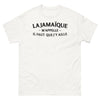 T-shirt Jamaïque blanc - La nostalgie des plages tropicales