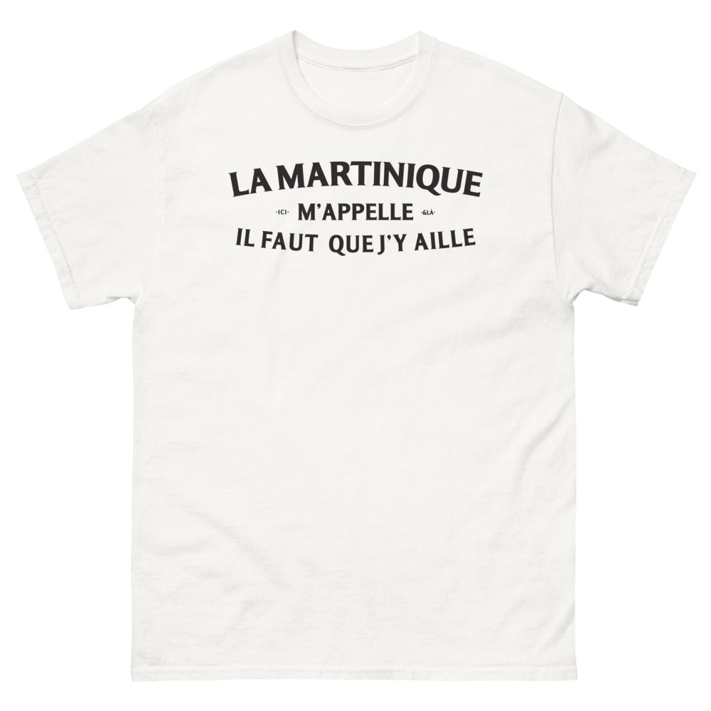 T-shirt Martinique blanc - La Martinique Ici m'appelle