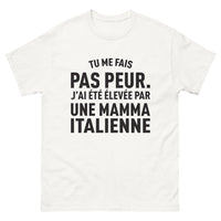 Thumbnail for T-shirt Italie blanc - Fierté d'une Mamma Italienne