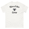 T-shirt Corse blanc - Fière d'être Corse