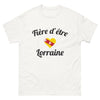 T-shirt Lorraine blanc - Fier de Être Lorraine