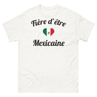 Thumbnail for T-shirt Mexique blanc - Fière d'être Mexicaine
