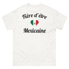 T-shirt Mexique blanc - Fière d'être Mexicaine