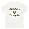 T-shirt Portugal blanc - Fier d'être Portugais