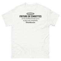 Thumbnail for T-shirt Réunionnais blanc - Friture de Zendettes