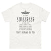 T-shirt Suisse blanc - Douce comme le miel, glaciale ou déjantée