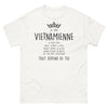 T-shirt Vietnamienne blanc - Douce comme le miel ou glaciale