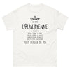 T-shirt blanc - design unique et local