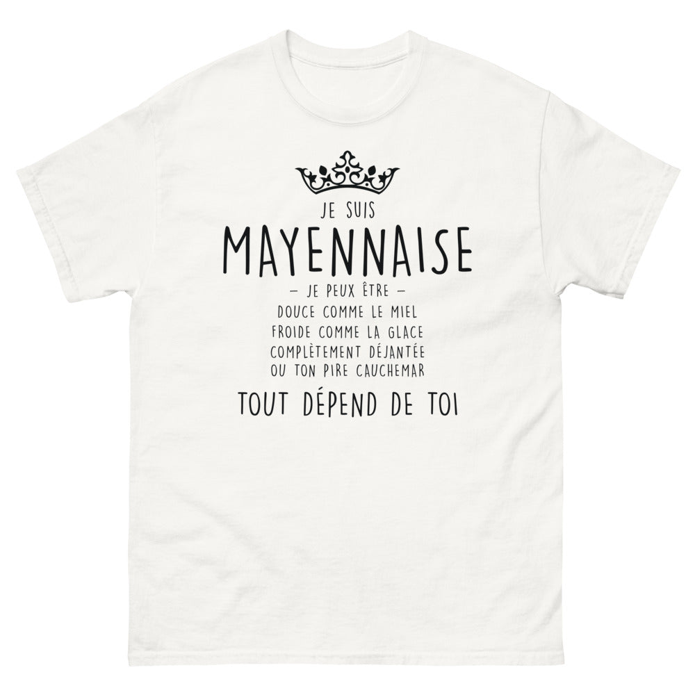 T-shirt Mayennais blanc - Douce comme le miel