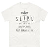 T-shirt Serbie blanc - Douce comme le miel, froide comme la glace