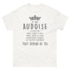 T-shirt Audoise blanc - Douce comme le miel mais déjantée