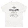 T-shirt Jurassienne blanc - douce comme le miel, glaciale comme la glace