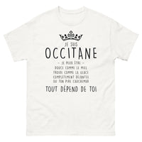 Thumbnail for T-shirt Occitanie blanc - Douce comme le miel mais déjantée