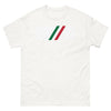 T-shirt Italie blanc - design drapeau italien