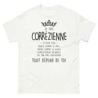 Thumbnail for T-shirt Corrézien blanc - Douce comme le miel, froide comme la glace
