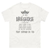 T-shirt Ariégeoise blanc - Douce ou déjantée selon l'humeur