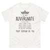 T-shirt Auvergne blanc - Je suis Auvergnate, douce et déjantée