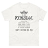 T-shirt Polynésienne blanc - Je suis Polynésienne