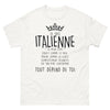 T-shirt Italie blanc - Douce comme le miel, froide comme la glace