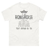 T-shirt Hongrois blanc - Douce, glacée, déjantée