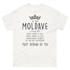 T-shirt Moldave blanc - Douceur et humour en design