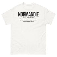 Thumbnail for T-shirt Normandie blanc - Capitale du monde et berceau de l'humanité