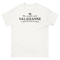 Thumbnail for T-shirt Valaisanne blanc - Maman têtue et susceptible