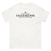 T-shirt Saguenay blanc - hommage humoristique aux femmes