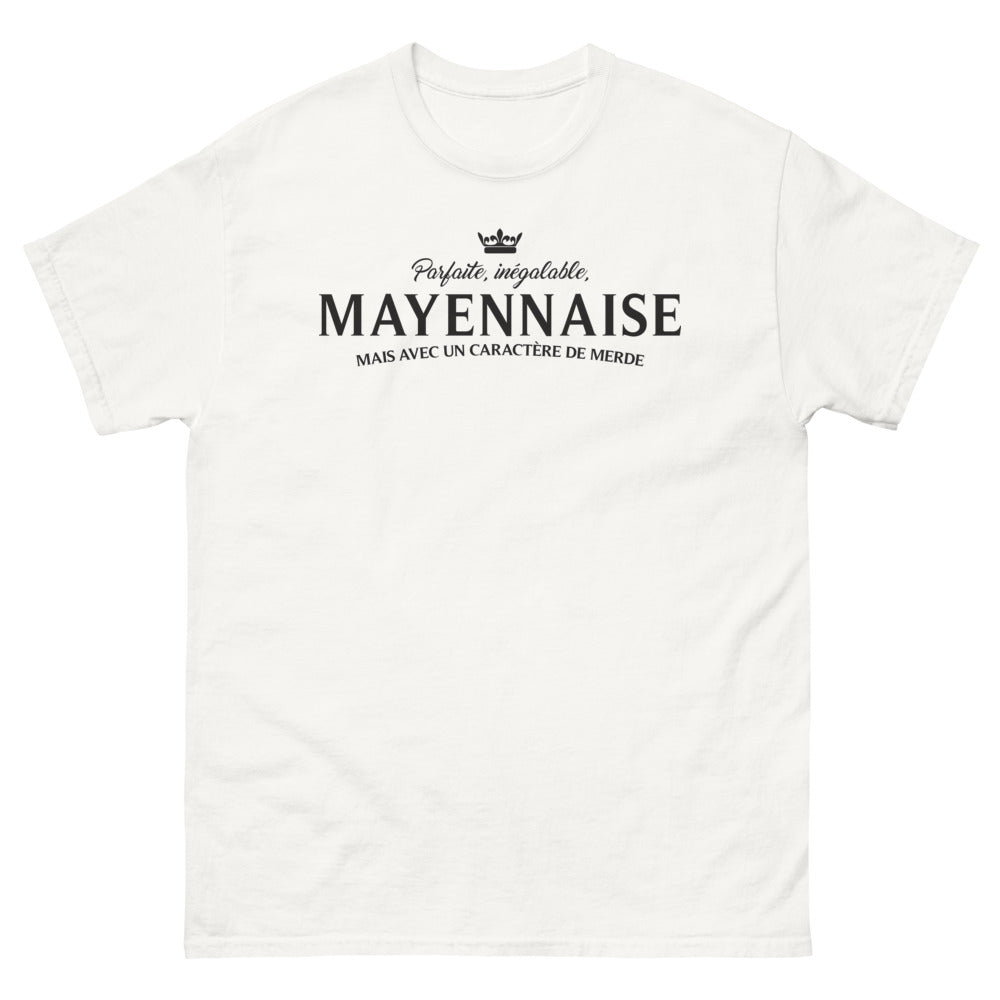 T-shirt amateurs de mayonnaise blanc - Mayonnaise parfaite