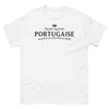 T-shirt Portugal blanc - Parfaite et inégalable avec humour