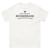 T-shirt Réunion blanc - Douce, Courageuse & Réunionnaise