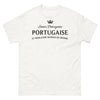 T-shirt Portugal blanc - Douce, Courageuse Portugaise et Meilleure Maman