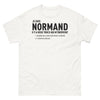 T-shirt Normandie blanc - Je suis Normand et fier !