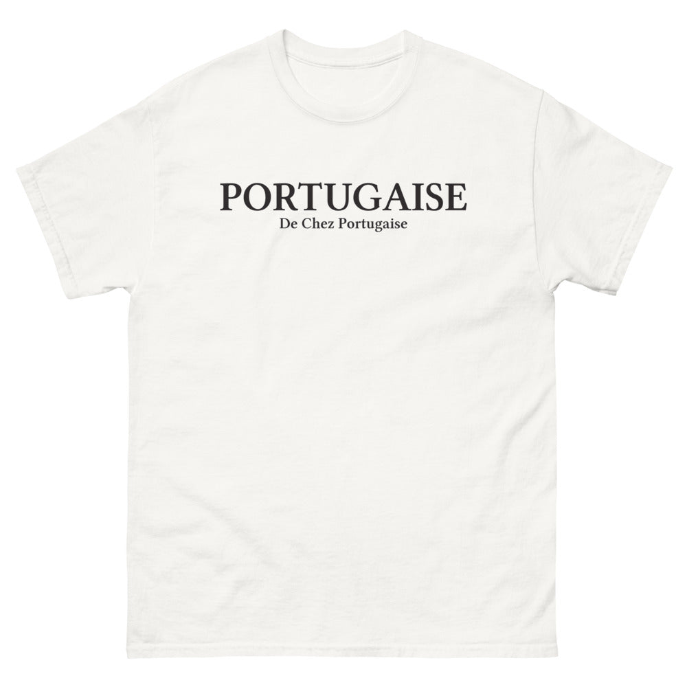 T-shirt Portugal blanc - Portugaise de Chez Portugaise