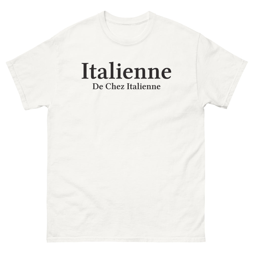 T-shirt Italie blanc - Fierté des origines italiennes