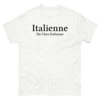 Thumbnail for T-shirt Italie blanc - Fierté des origines italiennes
