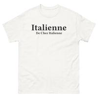 Thumbnail for T-shirt Italie blanc - Fierté italienne avec humour
